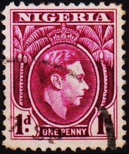 Nigeria. 1938 1d S.G.50b  Fine Used