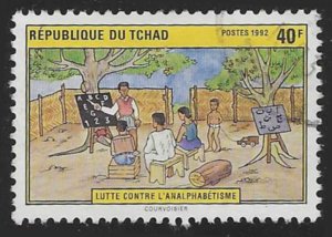Chad #610 (1992), postally used single, cat. $0.25