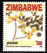 Zimbabwe - 2006 Trees $600 MNH** SG 1207