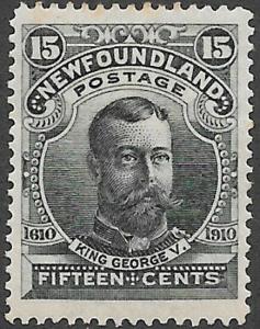 Newfoundland Scott Number 103 VF H