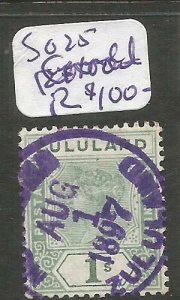 Zululand SG 25 See Cancel VFU (4cmz) 