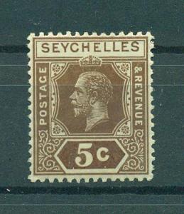Seychelles sc# 76 mlh cat value $2.50