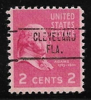FL Precancels: Cleveland 748; Better Type CV $3; 2c 1938 Prexy #806