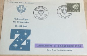 O) 1965 SWITZERLAND,  SCOUTS EMBLEM, NOBEL PRIZE, SVANTE ARRHENIUS, NIELS FINSEN