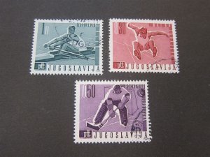 Yugoslavia 1966 Sc 798-800 FU