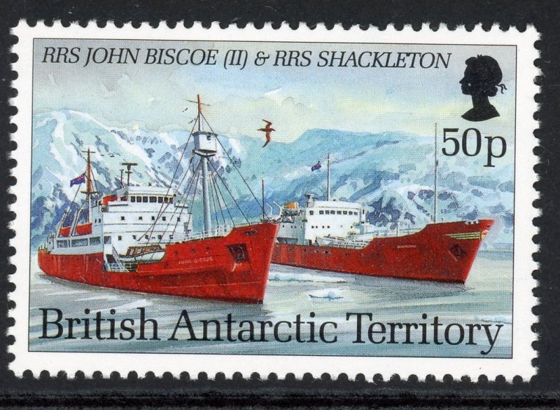 British Antarctic Territory 210 MNH 1993 50p Ships