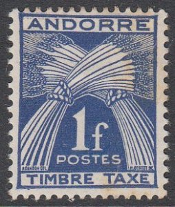 French Andorra J33 MH CV $0.80