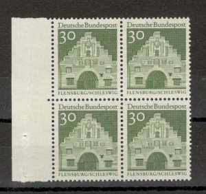 GERMANY - MNH BLOCK OF 4 STAMPS - FLENSBURG-SCHLESWIG - 1966.