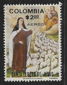 Colombia #C568 2p St Theresa