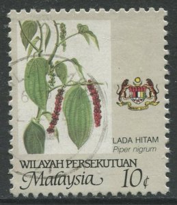 STAMP STATION PERTH Wilayah Persekutuan #113 Agriculture  Crest Used 1986