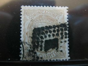 Spain Spain España Spain Regency 1870 12c fine used stampA13P35F77-