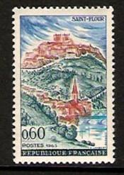 France #1070 Scene of Saint-Flour 1963 NH Cat. $ .45