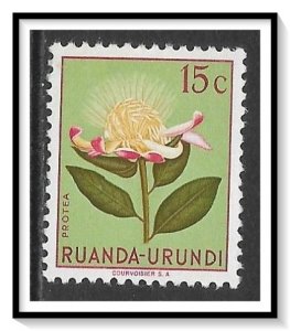 Ruanda-Urundi #115 Flowers MNH