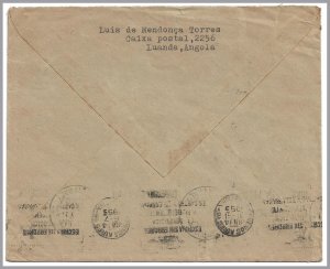 ANGOLA (Portugal) LUANDA/BRITO GODINS Commercial Cvr to Argentina - Religion