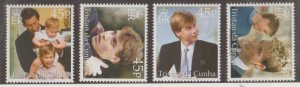 Tristan da Cunha Scott #664-667 Stamps - Mint NH Set