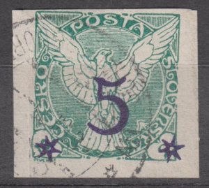 Czechoslovakia Scott #P9 1925 Used