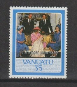 VANUATU 1987 SG 488w MNH