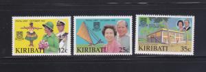 Kiribati 414-416 Set MNH Royal Visit (B)