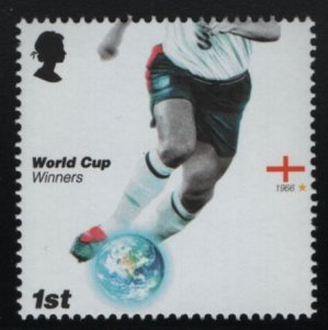 Great Britain 2006 MNH Sc 2372 1st England 1966 World Cup of Soccer Winners