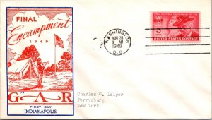 FDC 1949 - SC #985 - Washington DC - F59400