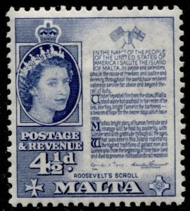 Malta #253 QEII Scenic Definitive Issue MVLH