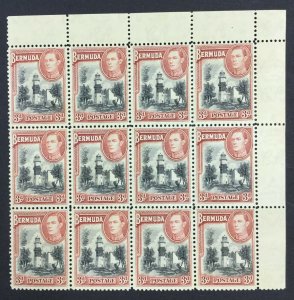 MOMEN: BERMUDA SG #114 BLOCK MINT OG NH £600++ LOT #62008