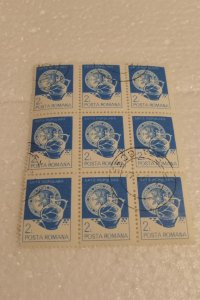 46 Posta Romana Arta Populara Stamps Pre Canceled