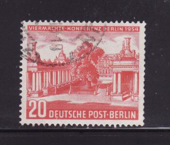 Germany Berlin 9N103 Set U Allied Council Building