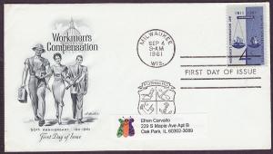 1186 Workers Compensation Artmaster FDC