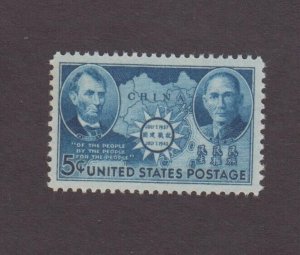 US, 906, LINCOLN, SUN YAT-SEN, MNH VF, 1940'S, MINT NH, OG