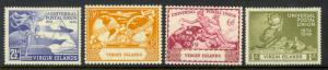 BRITISH VIRGIN ISLANDS 1949 KGVI UPU Set Sc 92-95 MH