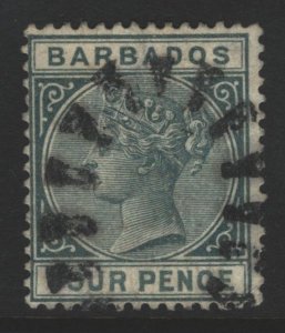 Barbados Sc#64 Used