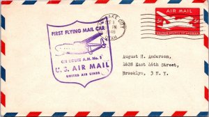 FFC 1948 - Airmail RT AM #82 - Del Rio Tx To El Paso, TX - F74990