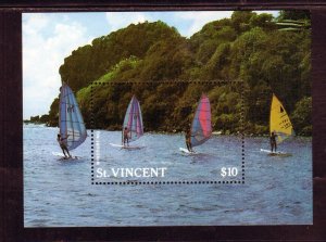 ST. VINCENT #1099 1988 TOURISM MINT VF NH O.G S/S aa