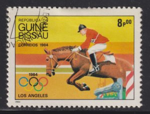 Guinea-Bissau 572 Olympic Dressage 1984