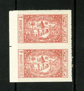 Saudi Arabia Stamps # RA6 SUPERB OG NH pair