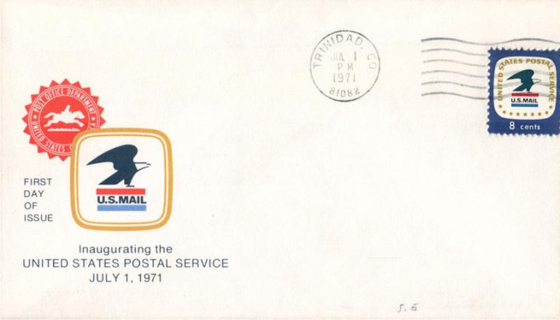 #1396 CO, Trinidad 7-1-71 USPS FDC