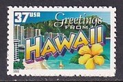 United States (2002) Sc 3706 MNH, Greetings from Hawaii