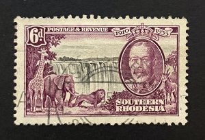 Southern Rhodesia, Sc.#36, used