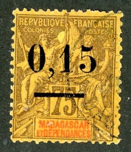 Madagascar, Scott #54, Used