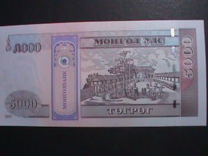 ​MONGOLIA-5000 DOLLARS UNCIRCULATED CURRENCY-VERY FINE WE SHIP TO WORLD WIDE