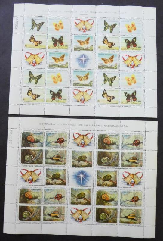 EDW1949SELL : SPANISH COL 1961 Sc #686-700 Wildlife 5 Cplt sets F/S MNH Cat $150