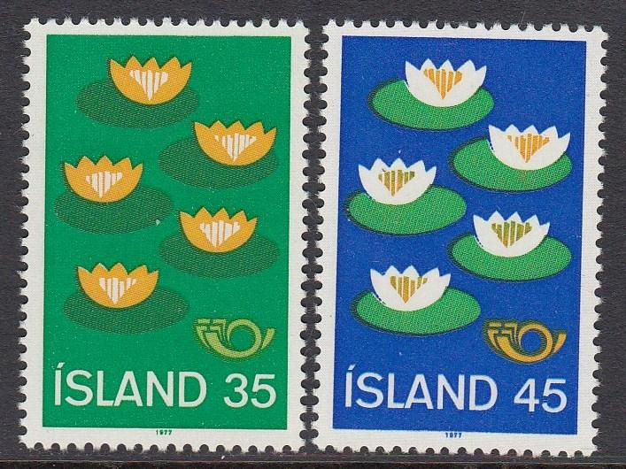 Iceland 496-7 mnh