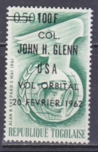 1962 Togo 339 Overprint - # 335 ( black ) 3,50 €