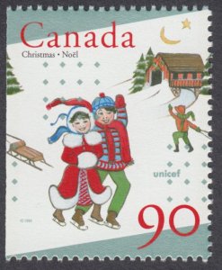 Canada - #1629as Christmas Booklet Stamp - MNH