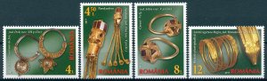 Romania 2017 MNH Distinguished Collections 4v Set Ornaments Museums Stamps