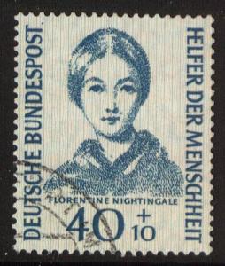 Germany, Scott B347, used, Light Cancel
