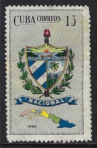 Cuba 1144 VFU ARMS L737-5