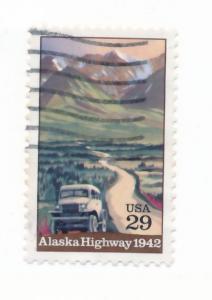 USA 1992 - Scott 2635 used - 29c, Alaska Highway