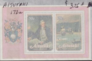 Aitutaki Scott #172a Stamps - Mint NH Souvenir Sheet